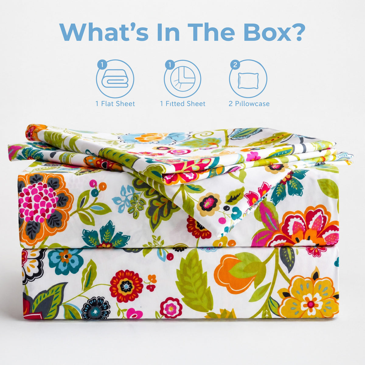The Garden Cooling Sheet Set