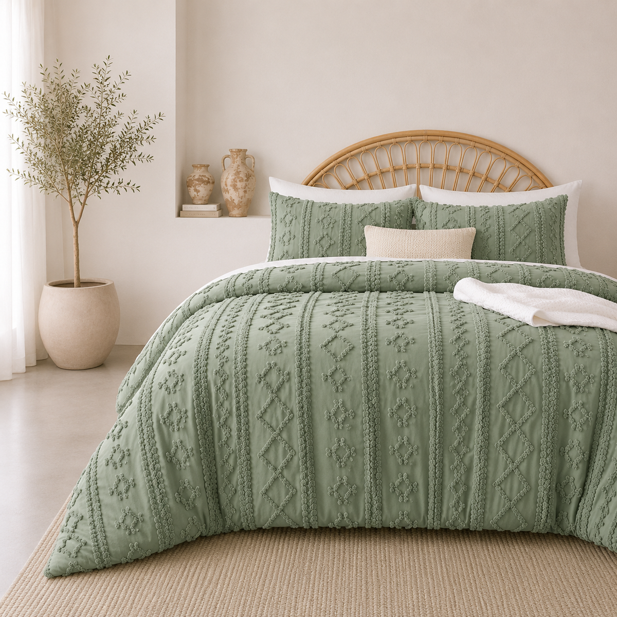 The Willow Tufted Comforter