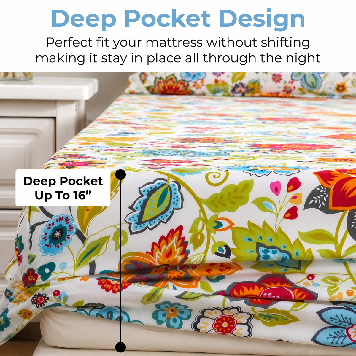 The Garden Cooling Sheet Set