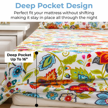 The Garden Cooling Sheet Set
